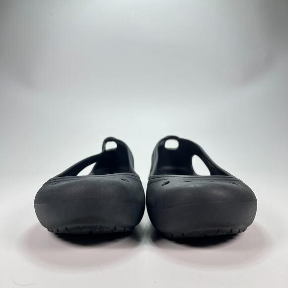 Crocs Kadee Ballet Flats Black Comfort Slip On Lightweight Shoes Women’s Size 8 - Picture 2 of 9
